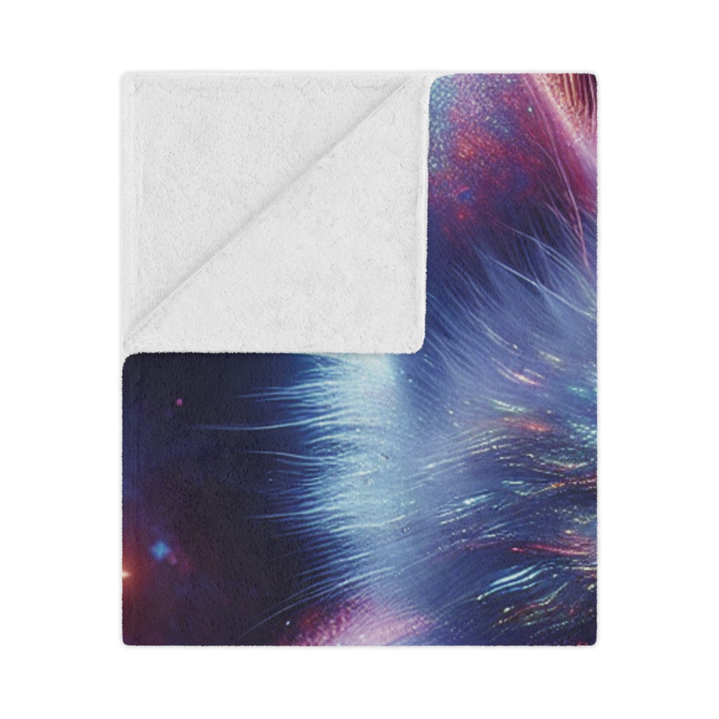 Space Kitten Microfiber Blanket