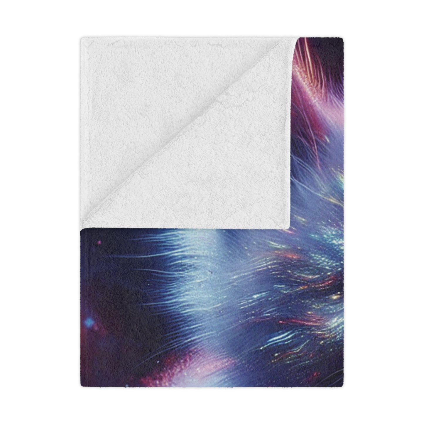 Space Kitten Microfiber Blanket