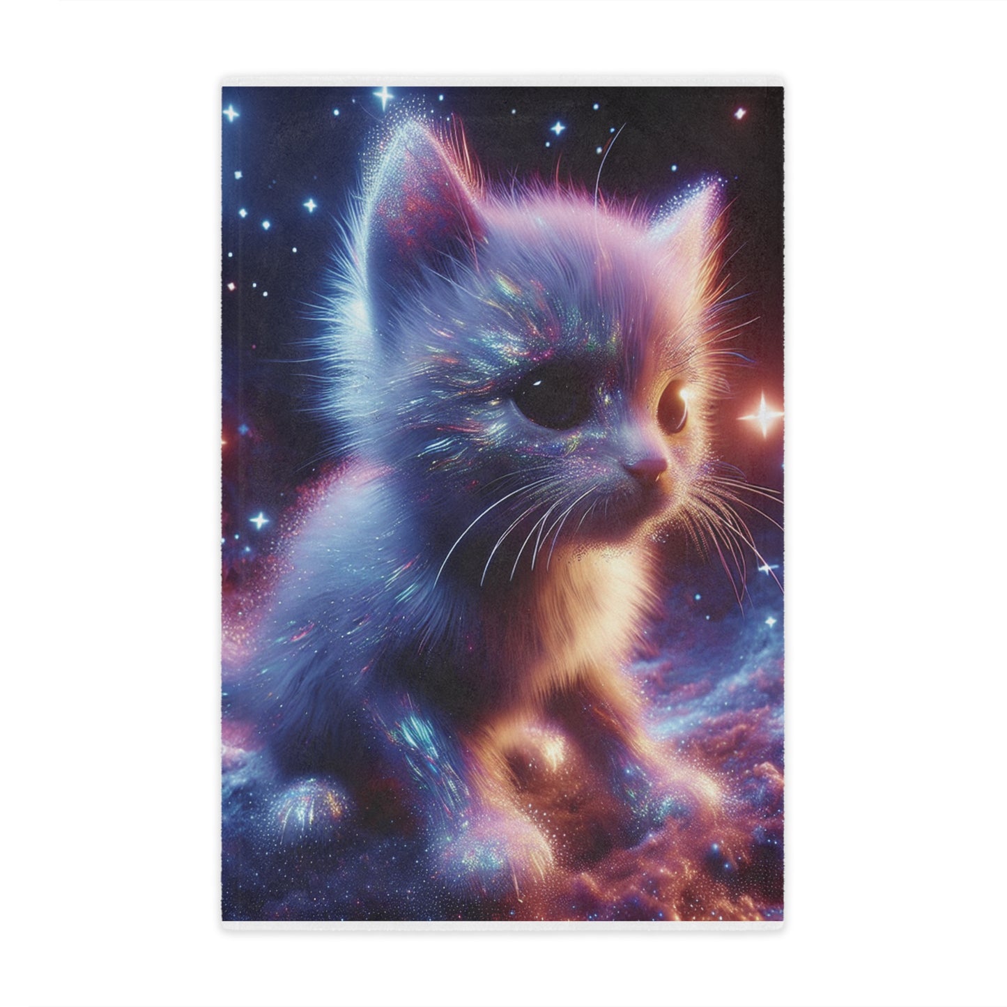 Space Kitten Microfiber Blanket