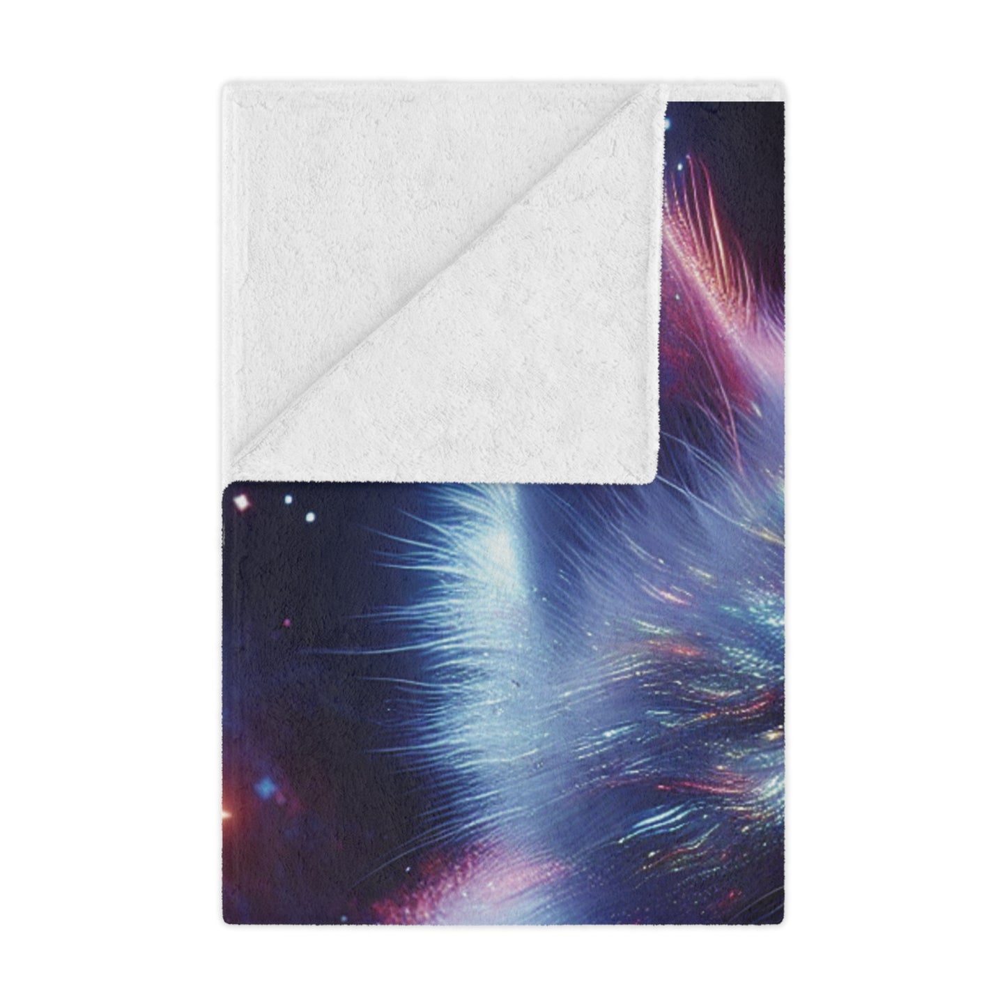 Space Kitten Microfiber Blanket