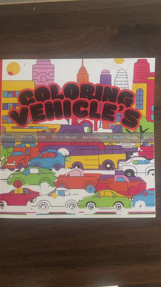 Coloring Vehicles